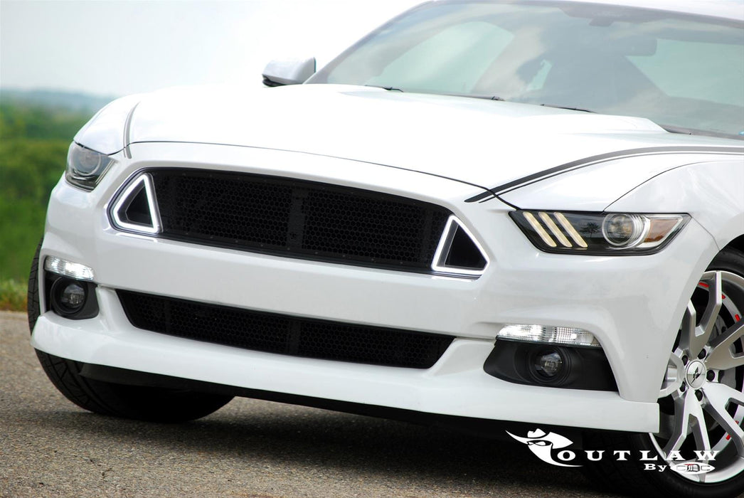 Classic Design Concepts Classic Design Concepts Outlaw Switchback Upper Grilles 1511-7015-01 Autofit