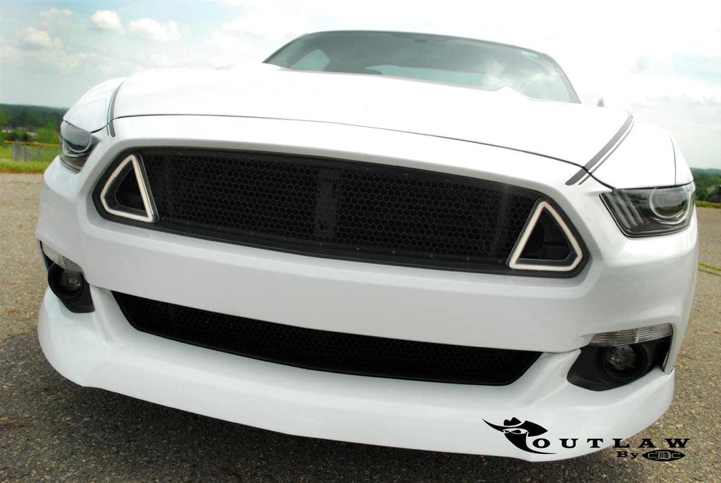 Classic Design Concepts Classic Design Concepts Outlaw Switchback Upper Grilles 1511-7015-01 Autofit