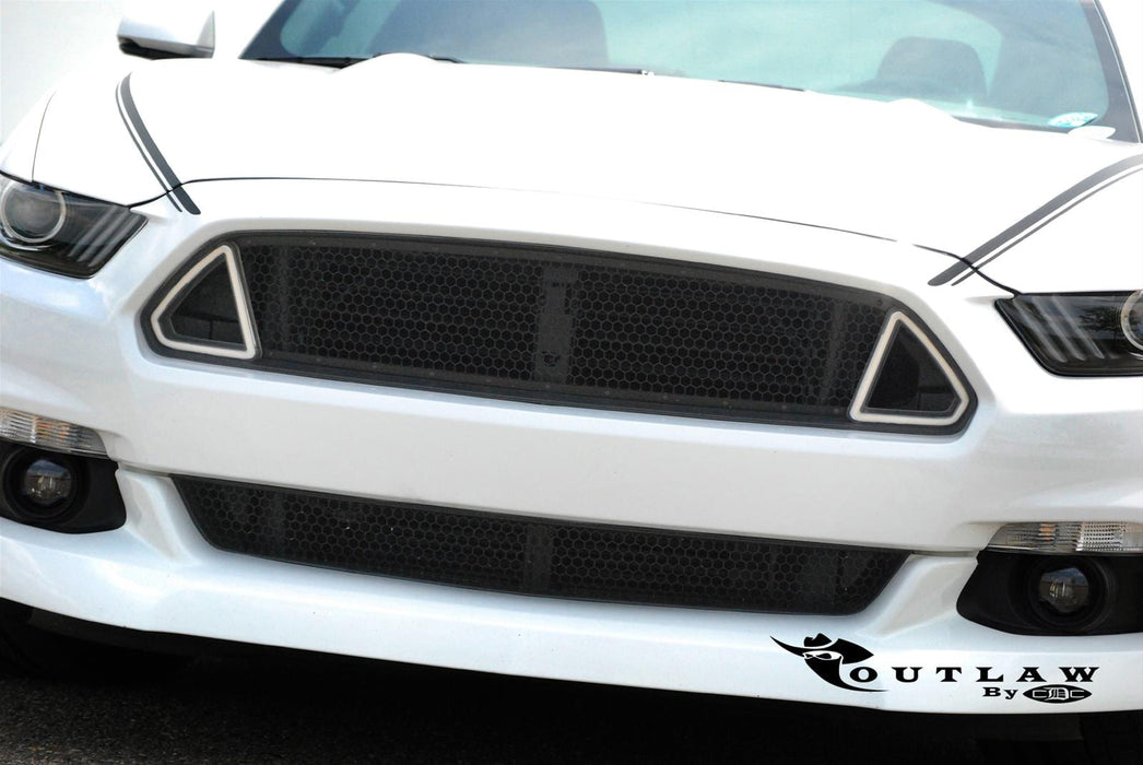 Classic Design Concepts Classic Design Concepts Outlaw Switchback Upper Grilles 1511-7015-01 Autofit