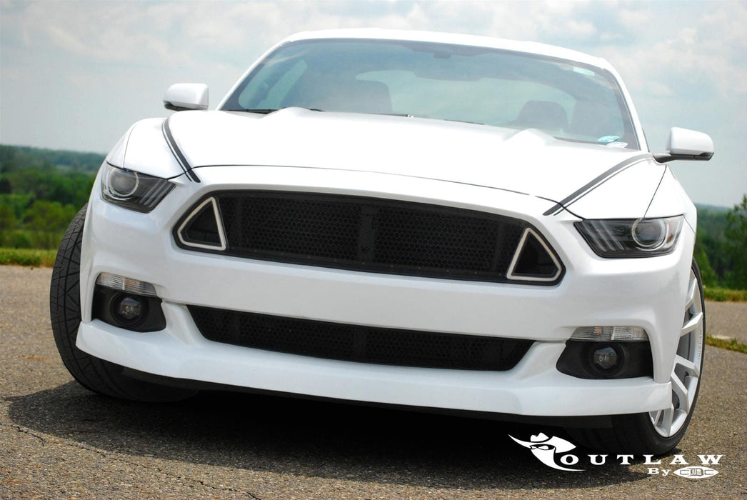Classic Design Concepts Classic Design Concepts Outlaw Switchback Upper Grilles 1511-7015-01 Autofit