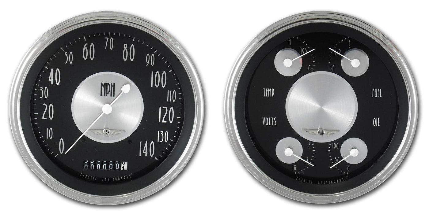 Classic Instruments Classic Instruments 1947-53 Chevy Pickup Package Gauge Sets CT47AT52 Autofit