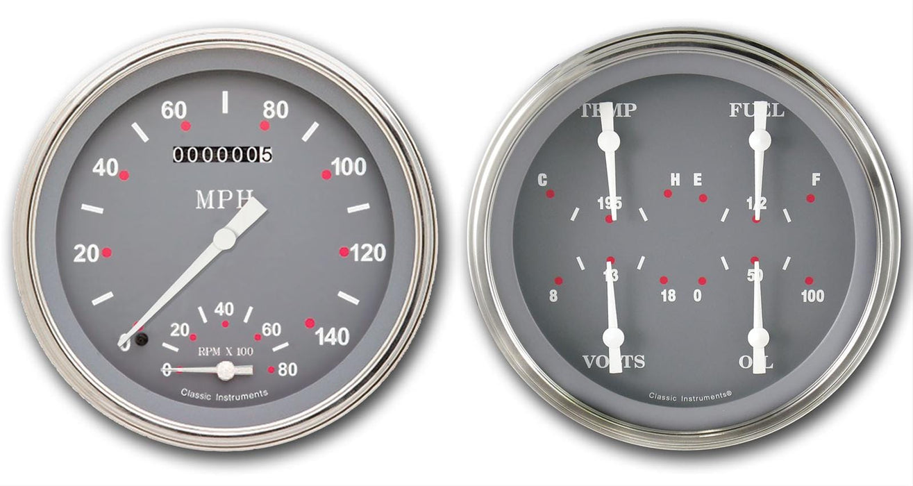 Classic Instruments Classic Instruments 1947-53 Chevy Pickup Package Gauge Sets CT47SG62 Autofit