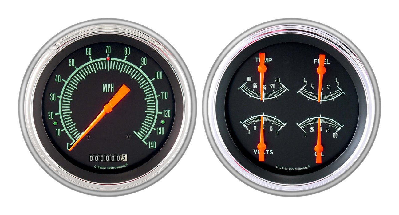 Classic Instruments Classic Instruments 1951-53 Chevy Package Gauge Sets CH51GS52 Autofit