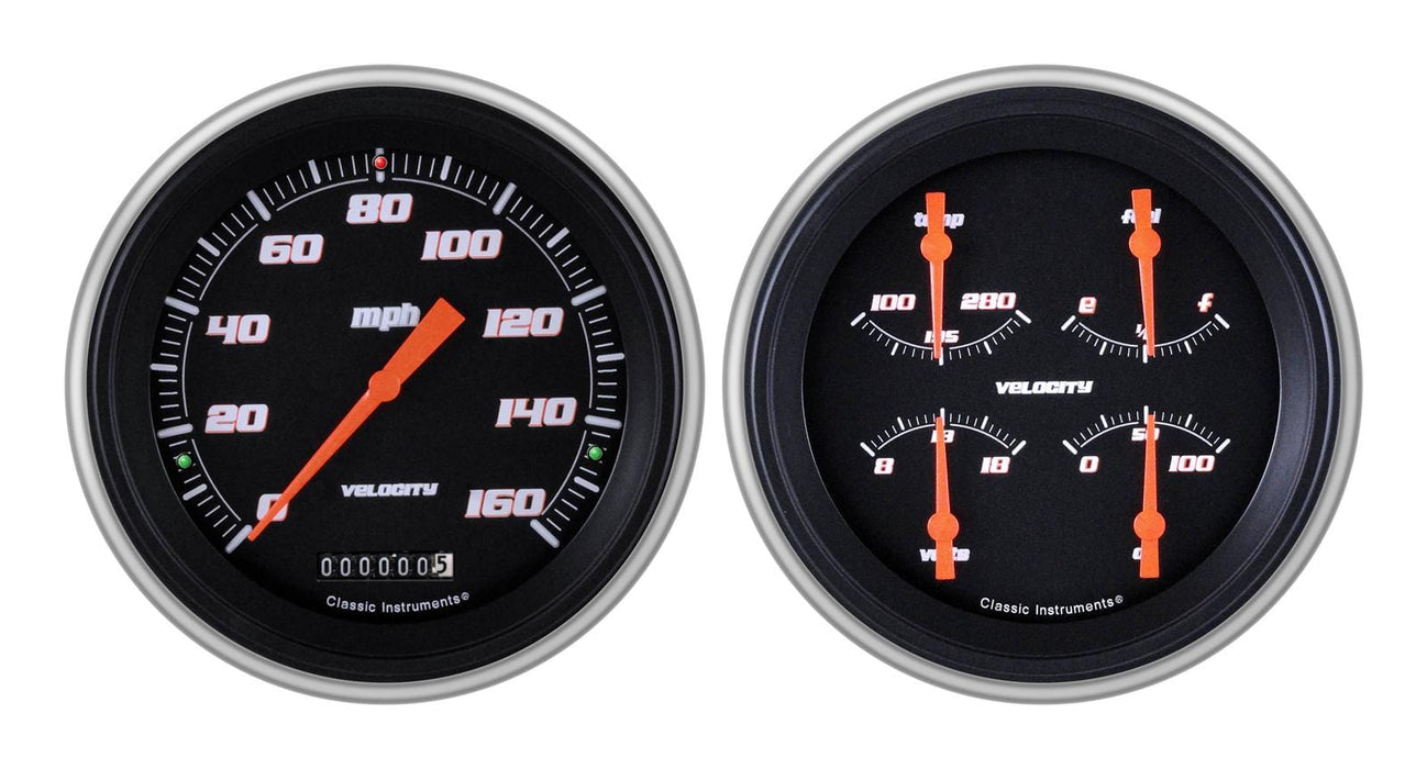 Classic Instruments Classic Instruments 1951-53 Chevy Package Gauge Sets CH51VSB52 Autofit