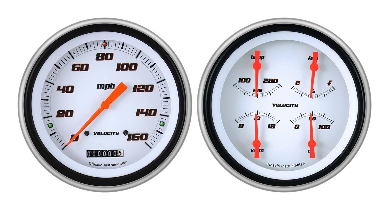 Classic Instruments Classic Instruments 1951-53 Chevy Package Gauge Sets CH51VSW52 Autofit