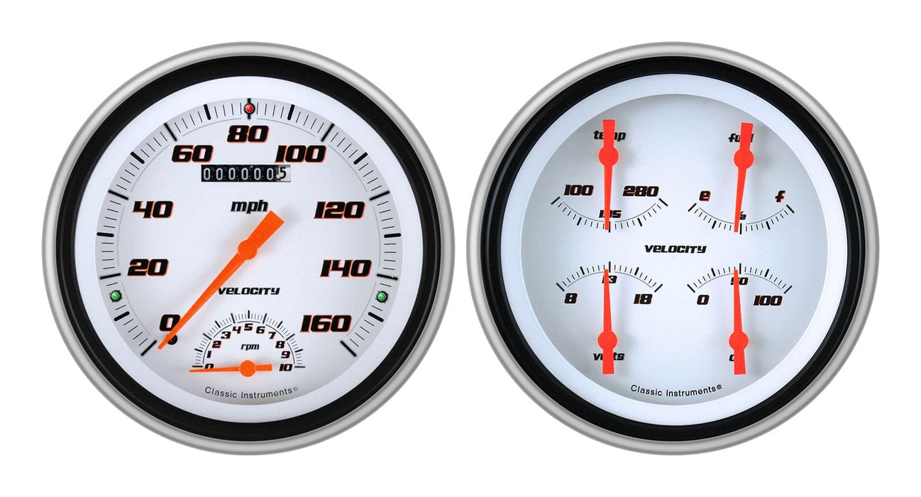Classic Instruments Classic Instruments 1951-53 Chevy Package Gauge Sets CH51VSW62 Autofit