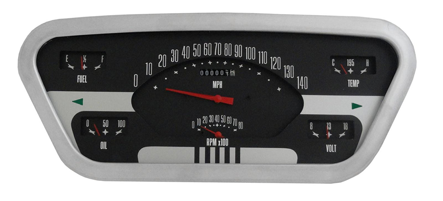 Classic Instruments Classic Instruments 1953-55 F-100 Package Gauge Sets FT53OE Autofit