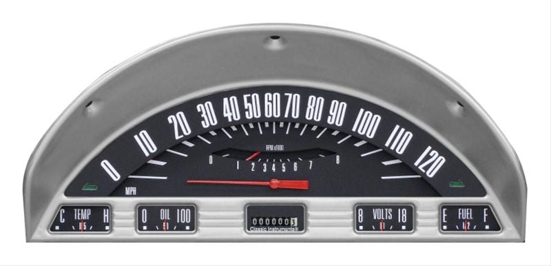 Classic Instruments Classic Instruments 1953-55 F-100 Package Gauge Sets FT56BT Autofit