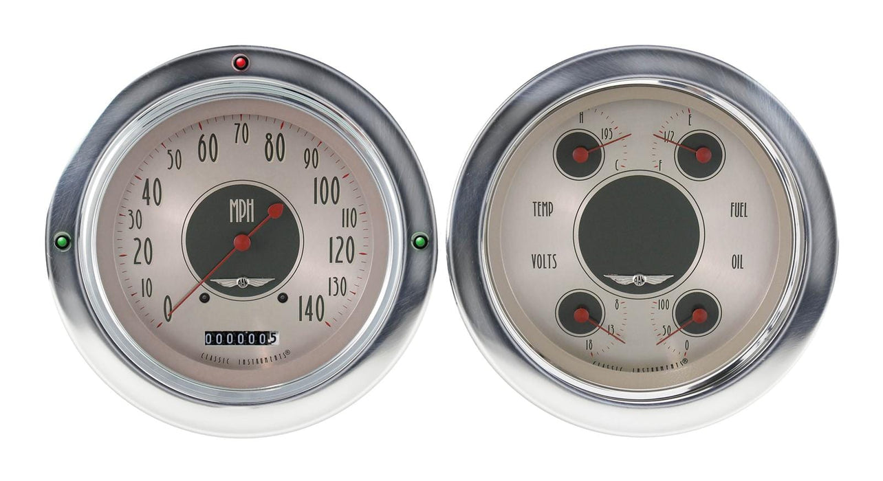 Classic Instruments Classic Instruments 1954-55 Chevy Pickup Package Gauge Sets CT54AN52 Autofit