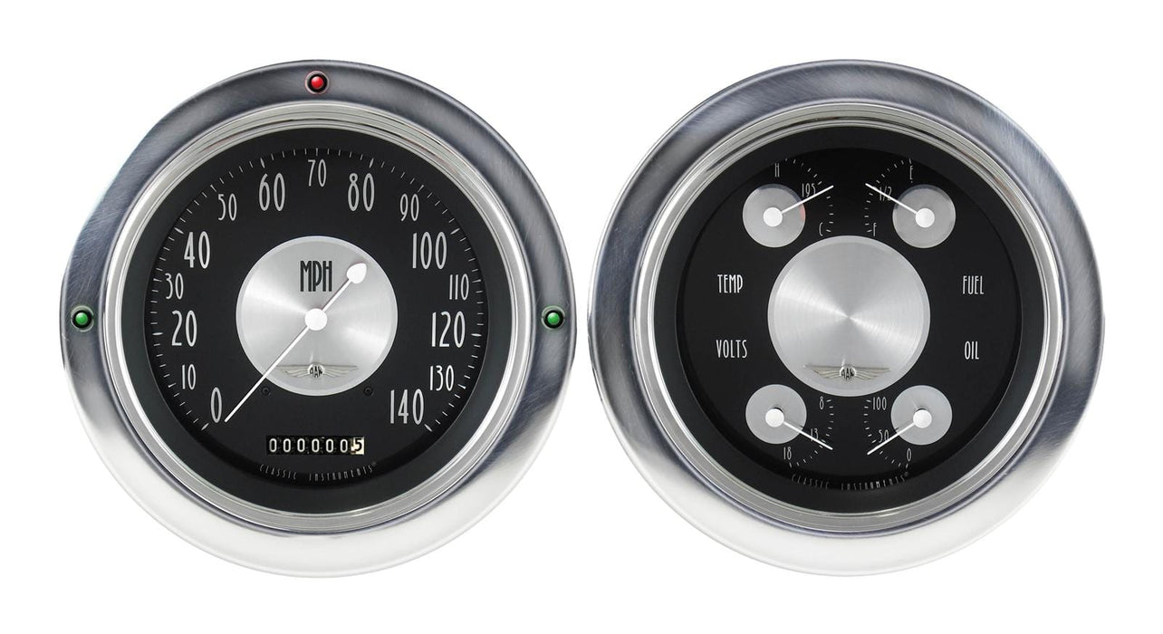 Classic Instruments Classic Instruments 1954-55 Chevy Pickup Package Gauge Sets CT54AT52 Autofit