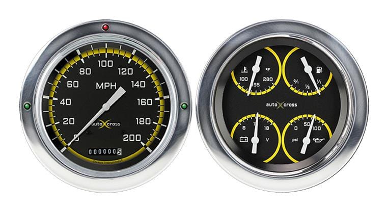 Classic Instruments Classic Instruments 1954-55 Chevy Pickup Package Gauge Sets CT54AXY52 Autofit