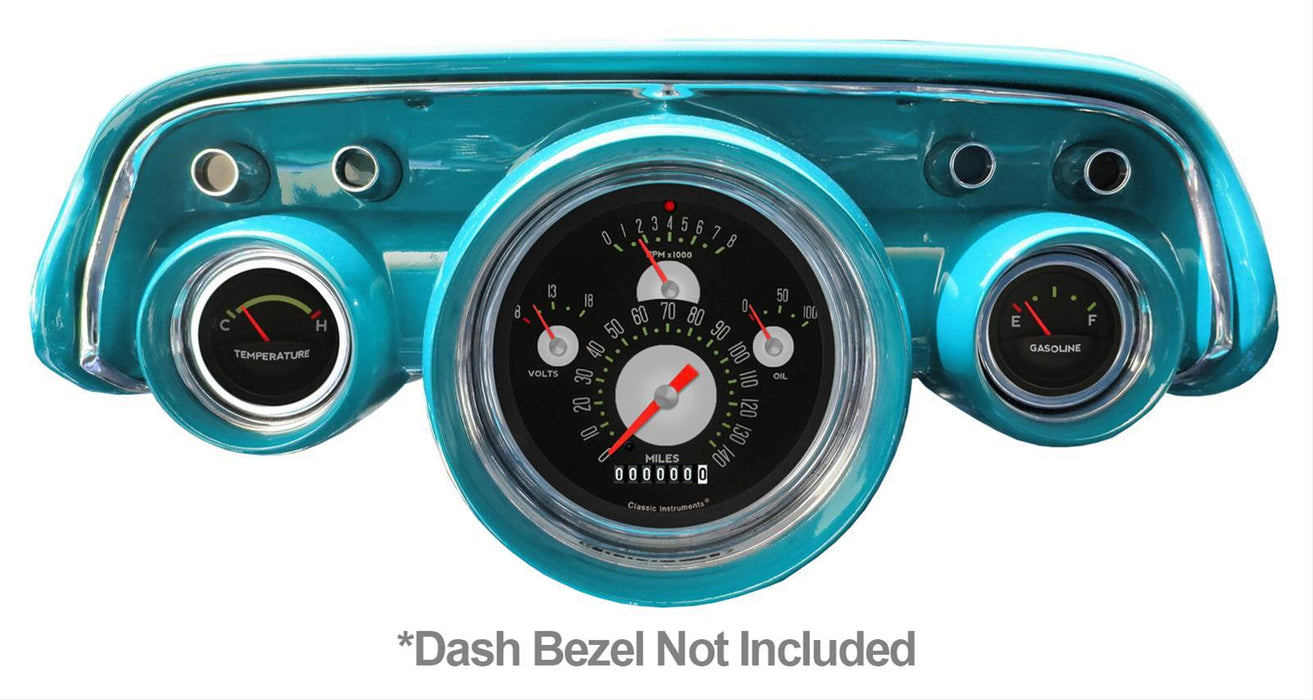 Classic Instruments Classic Instruments 1957 Chevy Package Gauge Sets CH01ASLF Autofit