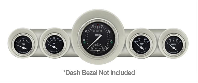Classic Instruments Classic Instruments 1959-60 Chevy Package Gauge Sets CH59HR65 Autofit