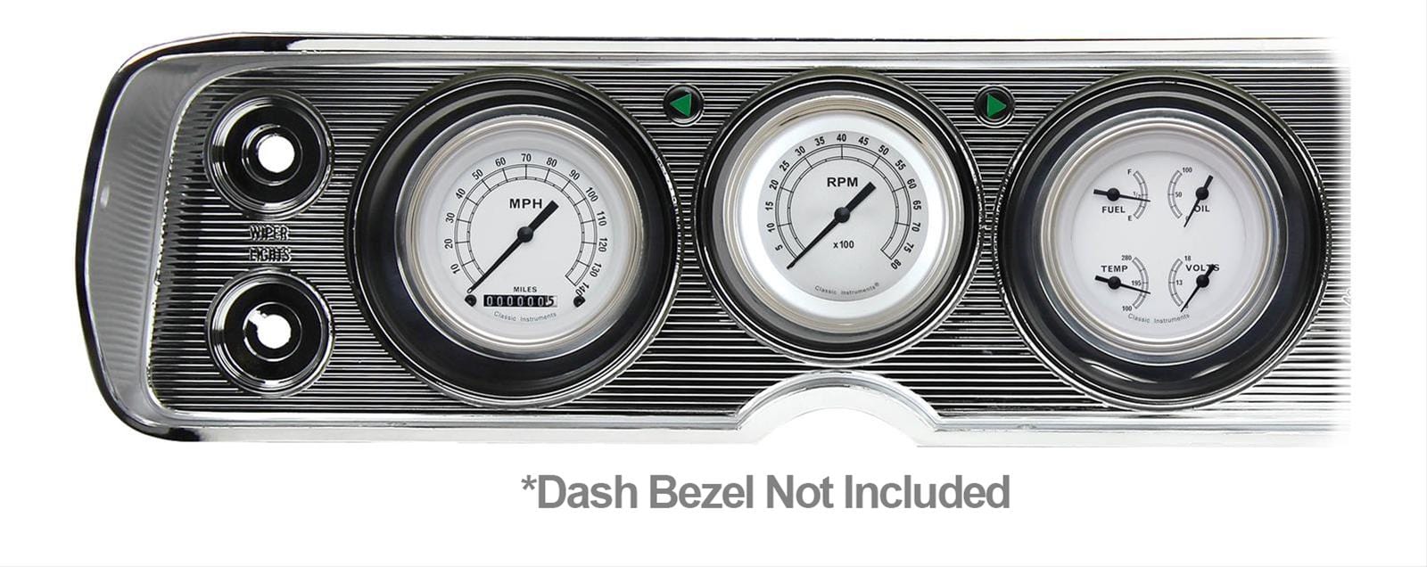 Classic Instruments Classic Instruments 1964-65 Chevelle Package Gauge Sets CV64CW Autofit
