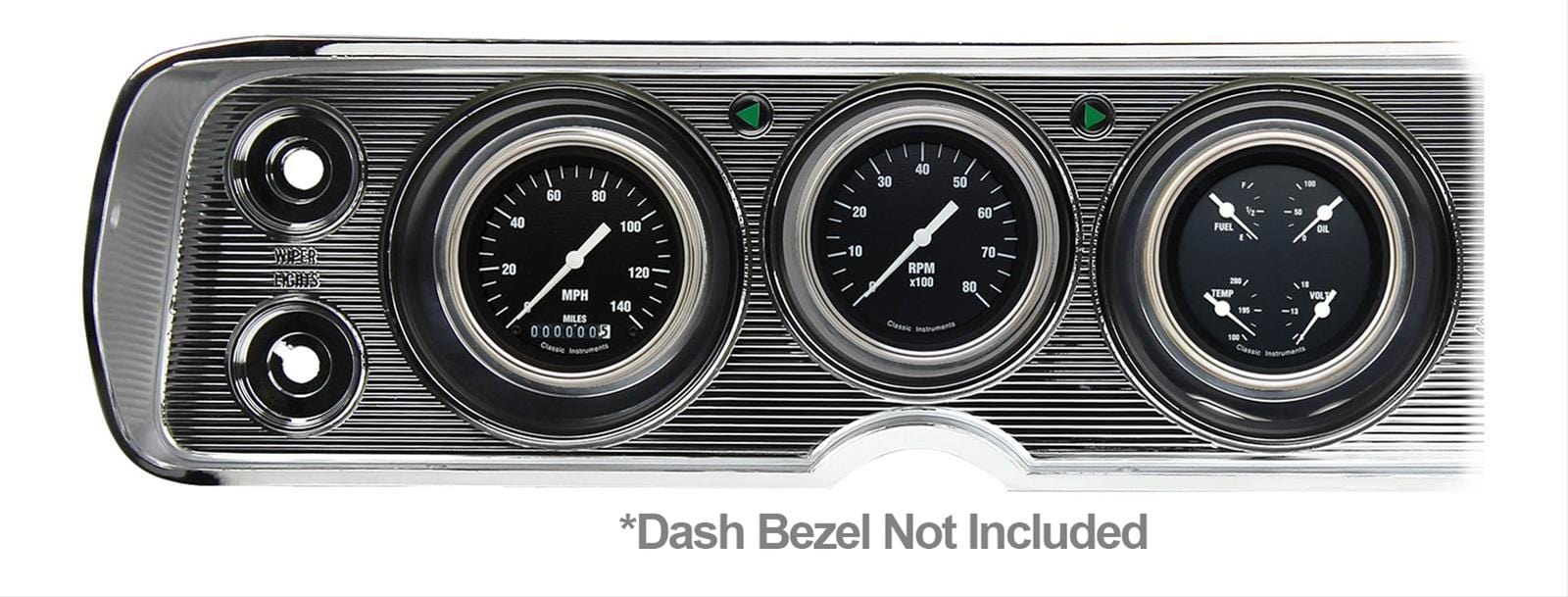 Classic Instruments Classic Instruments 1964-65 Chevelle Package Gauge Sets CV64HR Autofit