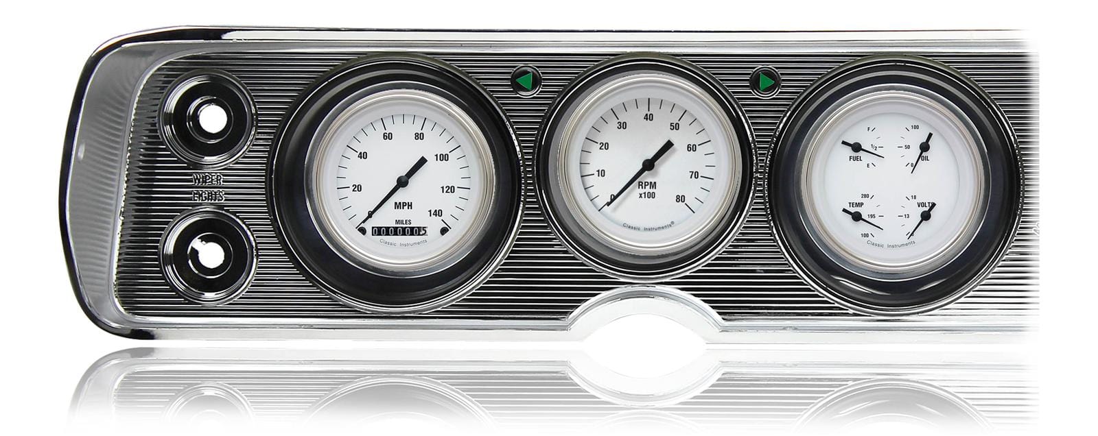 Classic Instruments Classic Instruments 1964-65 Chevelle Package Gauge Sets CV64WH Autofit