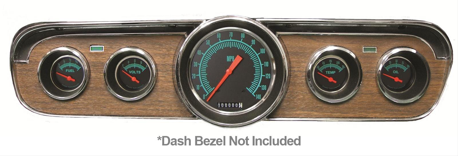 Classic Instruments Classic Instruments 1965-66 Mustang Package Gauge Sets MU65GS00 Autofit