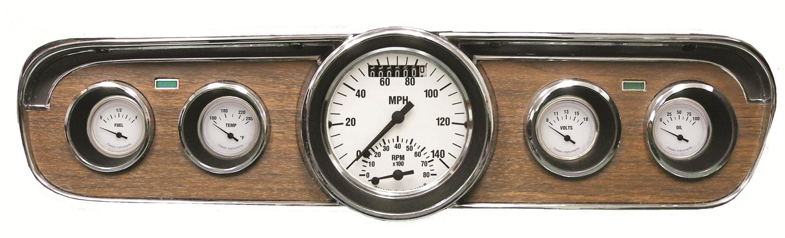 Classic Instruments Classic Instruments 1965-66 Mustang Package Gauge Sets MU65WH35 Autofit