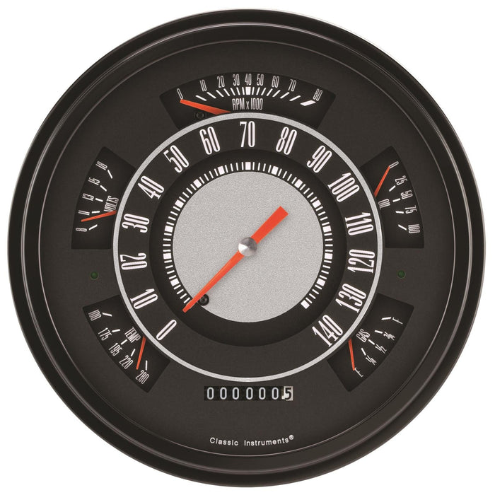 Classic Instruments Classic Instruments 1966-77 Ford Bronco Package Gauge Sets FB66OE Autofit