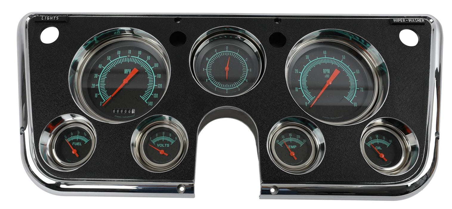 Classic Instruments Classic Instruments 1967-72 Chevy Truck Package Gauge Sets CT67GS Autofit