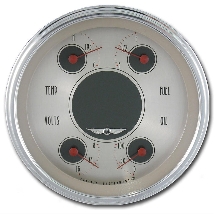 Classic Instruments Classic Instruments All-American Nickel Series Gauge Sets AN78SLC Autofit
