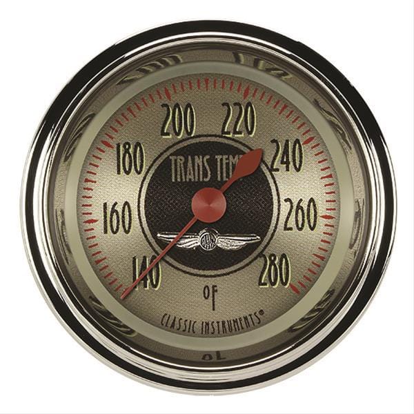 Classic Instruments Classic Instruments All-American Nickel Series Gauges AN127SHC Autofit