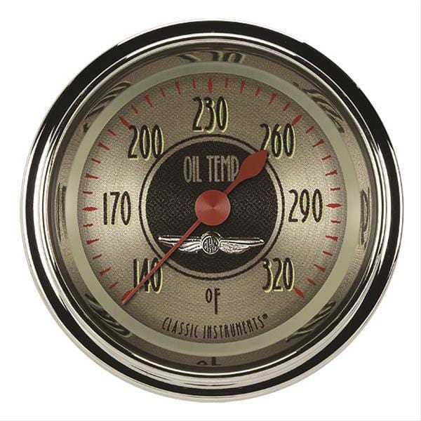 Classic Instruments Classic Instruments All-American Nickel Series Gauges AN128SHC Autofit