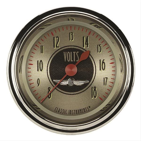 Classic Instruments Classic Instruments All-American Nickel Series Gauges AN130SHC Autofit