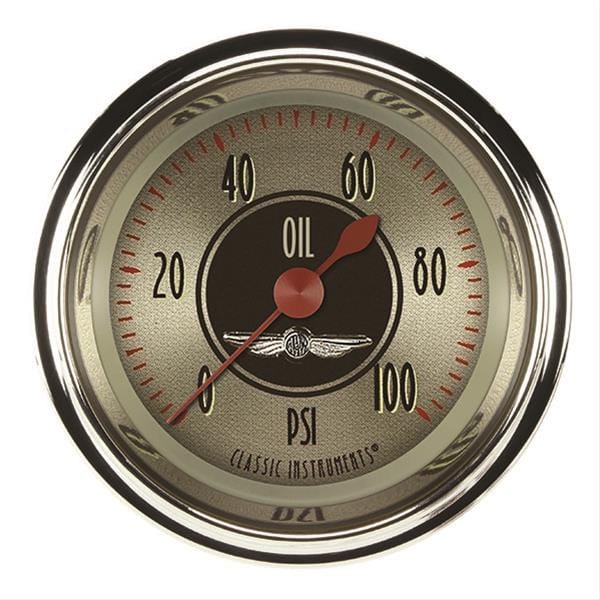 Classic Instruments Classic Instruments All-American Nickel Series Gauges AN181SHC Autofit