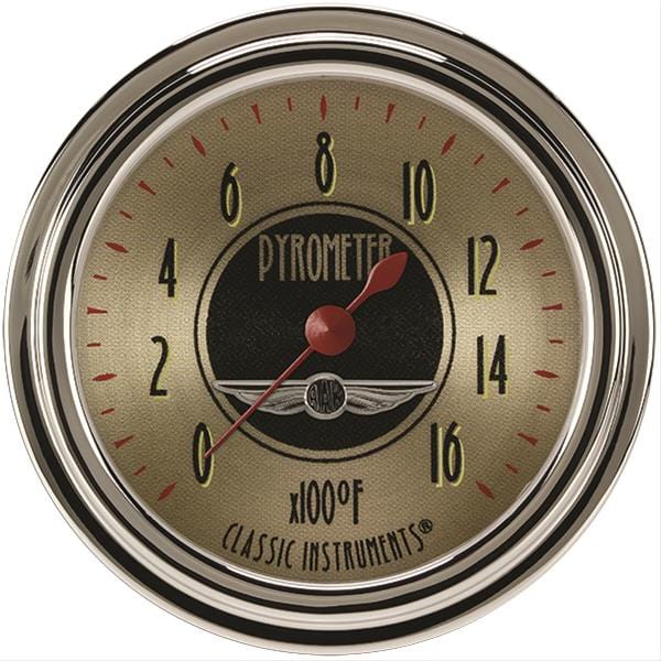 Classic Instruments Classic Instruments All-American Nickel Series Gauges AN398SLC Autofit