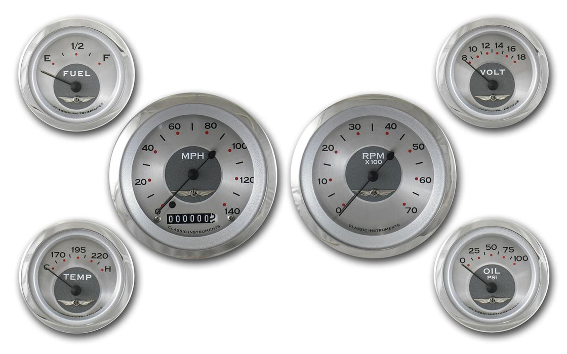 Classic Instruments Classic Instruments All-American Series Gauge Sets AW01SRC Autofit