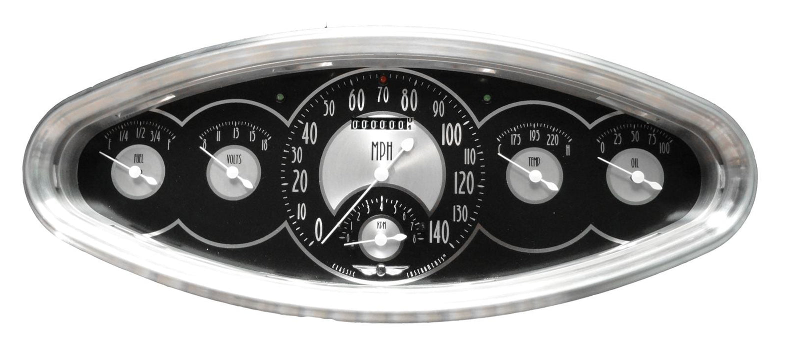 Classic Instruments Classic Instruments All-American Tradition Series Gauge Sets AT6400PB Autofit
