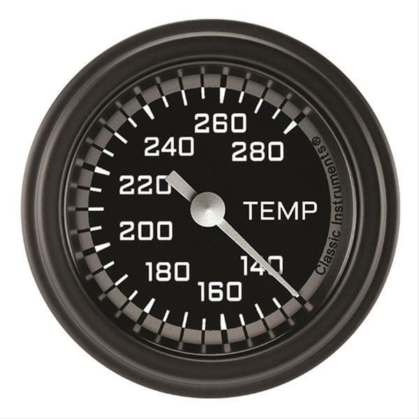 Classic Instruments Classic Instruments Auto Cross Gray Series Gauges AX126GBLF-12 Autofit