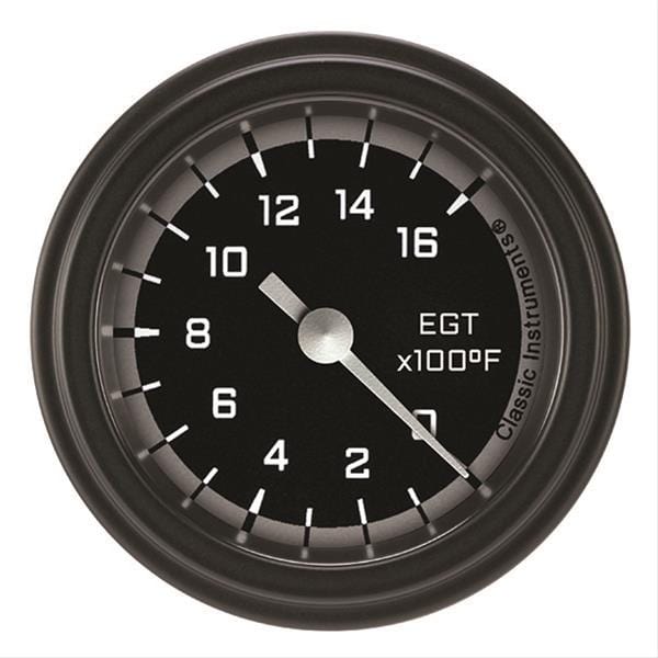 Classic Instruments Classic Instruments Auto Cross Gray Series Gauges AX198GBLF Autofit