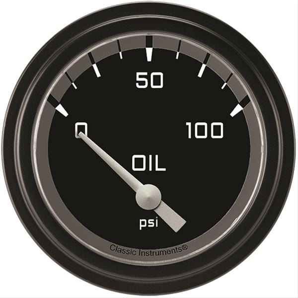 Classic Instruments Classic Instruments Auto Cross Gray Series Gauges AX281GBLF Autofit