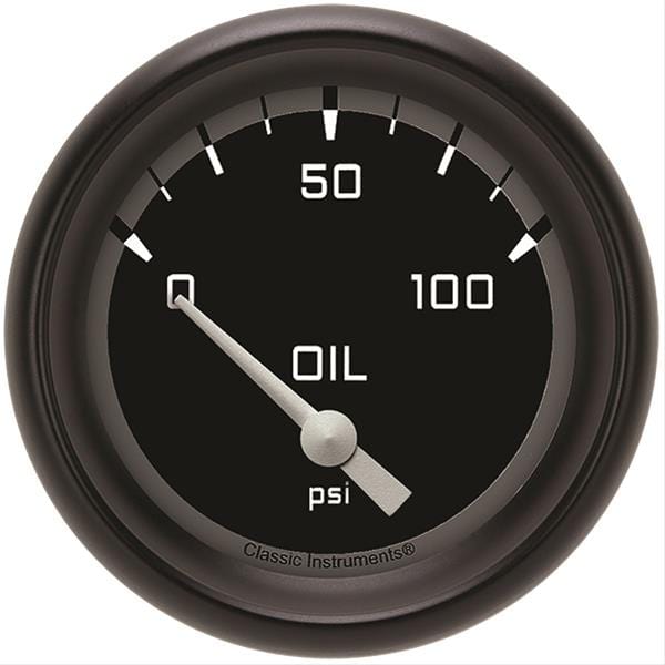 Classic Instruments Classic Instruments Auto Cross Gray Series Gauges AX281GBPF Autofit
