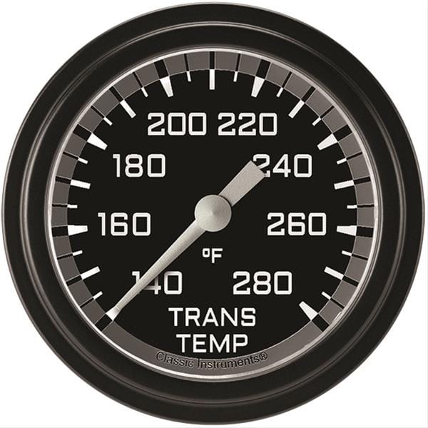 Classic Instruments Classic Instruments Auto Cross Gray Series Gauges AX327GBLF Autofit