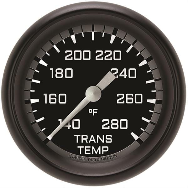 Classic Instruments Classic Instruments Auto Cross Gray Series Gauges AX327GBPF Autofit