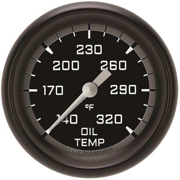 Classic Instruments Classic Instruments Auto Cross Gray Series Gauges AX328GBPF Autofit