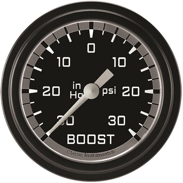 Classic Instruments Classic Instruments Auto Cross Gray Series Gauges AX341GBLF Autofit