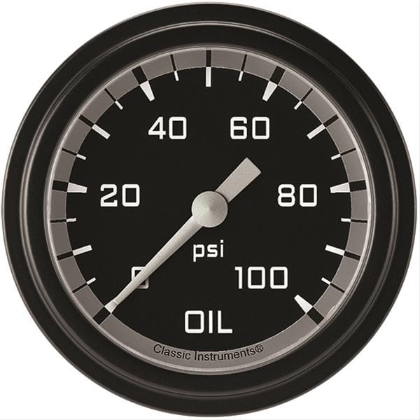 Classic Instruments Classic Instruments Auto Cross Gray Series Gauges AX381GBLF Autofit