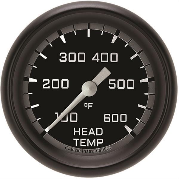 Classic Instruments Classic Instruments Auto Cross Gray Series Gauges AX397GBPF Autofit