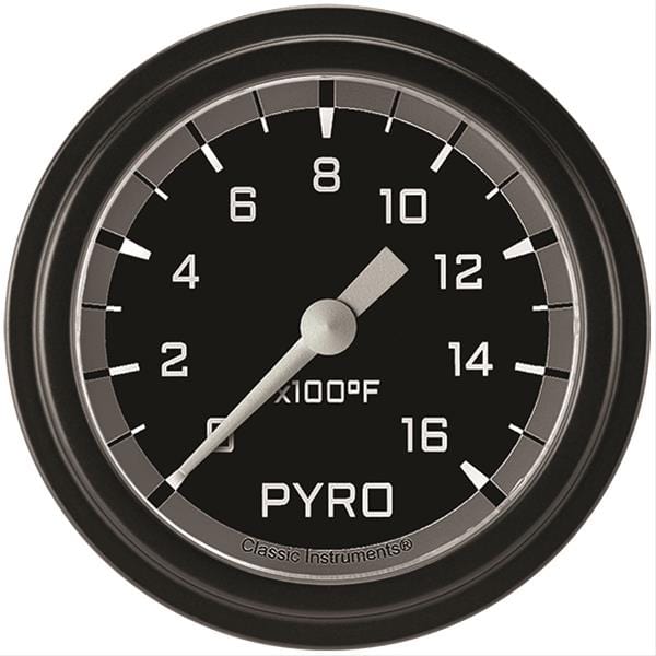 Classic Instruments Classic Instruments Auto Cross Gray Series Gauges AX398GBLF Autofit
