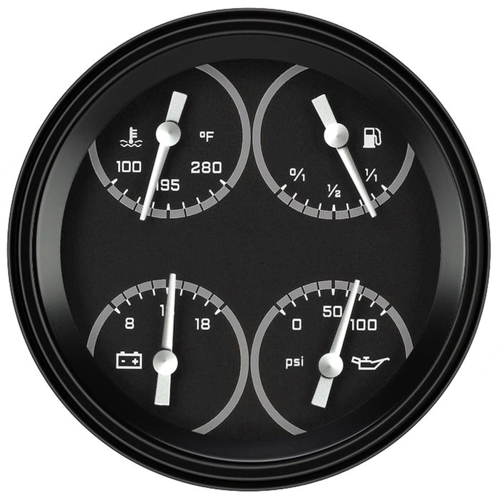 Classic Instruments Classic Instruments Auto Cross Gray Series Gauges AX78GBLF Autofit