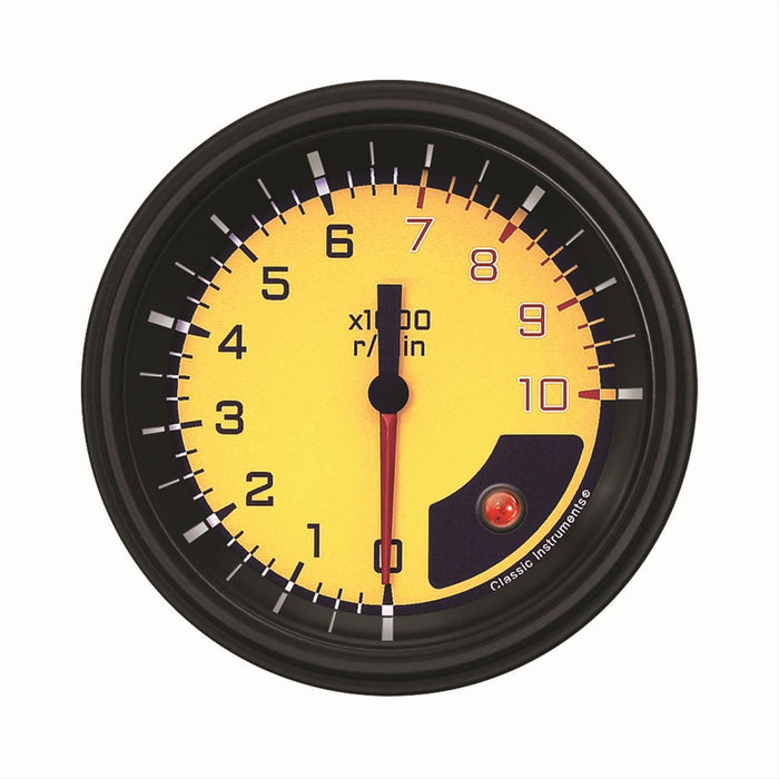 Classic Instruments Classic Instruments Auto Cross Gray Series Tachometers AX10YBLF Autofit