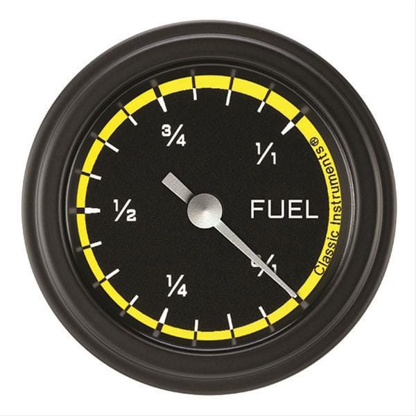 Classic Instruments Classic Instruments Auto Cross Yellow Series Gauges AX109YBLF Autofit