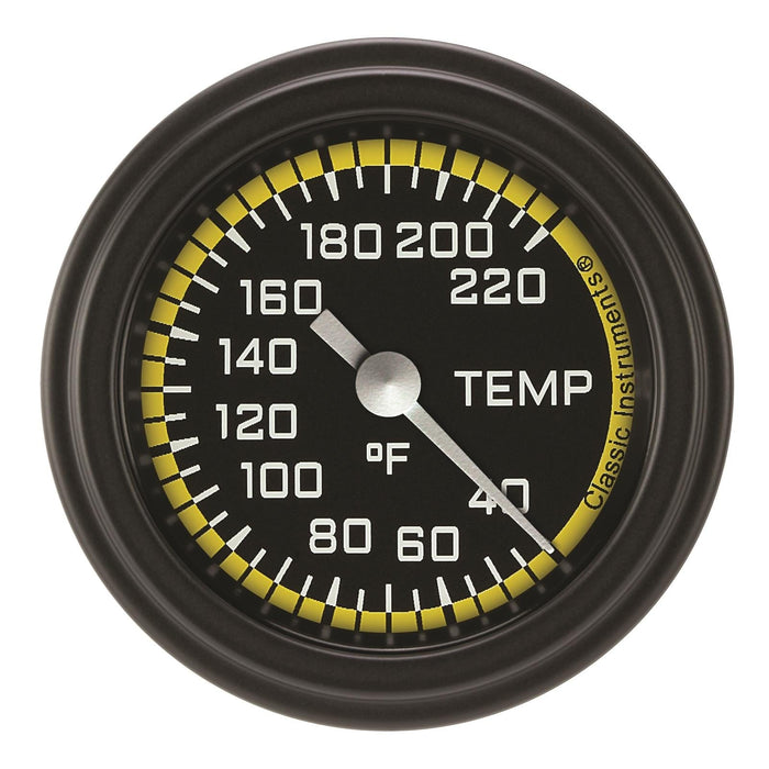 Classic Instruments Classic Instruments Auto Cross Yellow Series Gauges AX129YBLF Autofit