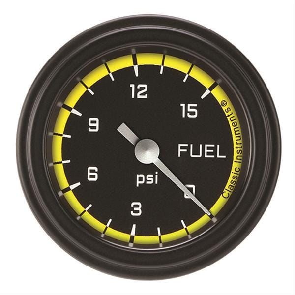 Classic Instruments Classic Instruments Auto Cross Yellow Series Gauges AX145YBLF Autofit