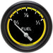 Classic Instruments Classic Instruments Auto Cross Yellow Series Gauges AX214YBPF Autofit