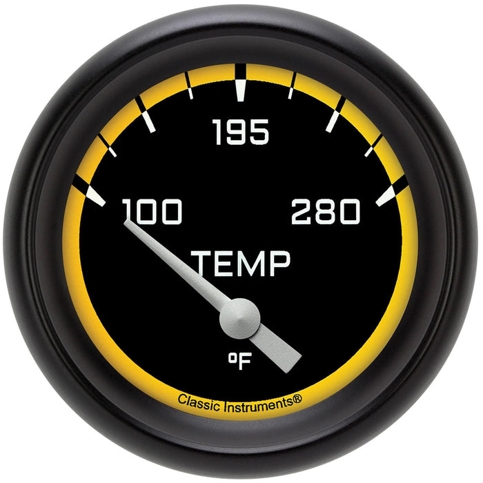 Classic Instruments Classic Instruments Auto Cross Yellow Series Gauges AX226YBPF-02 Autofit